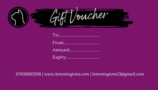 Lemmingtons Gift Voucher