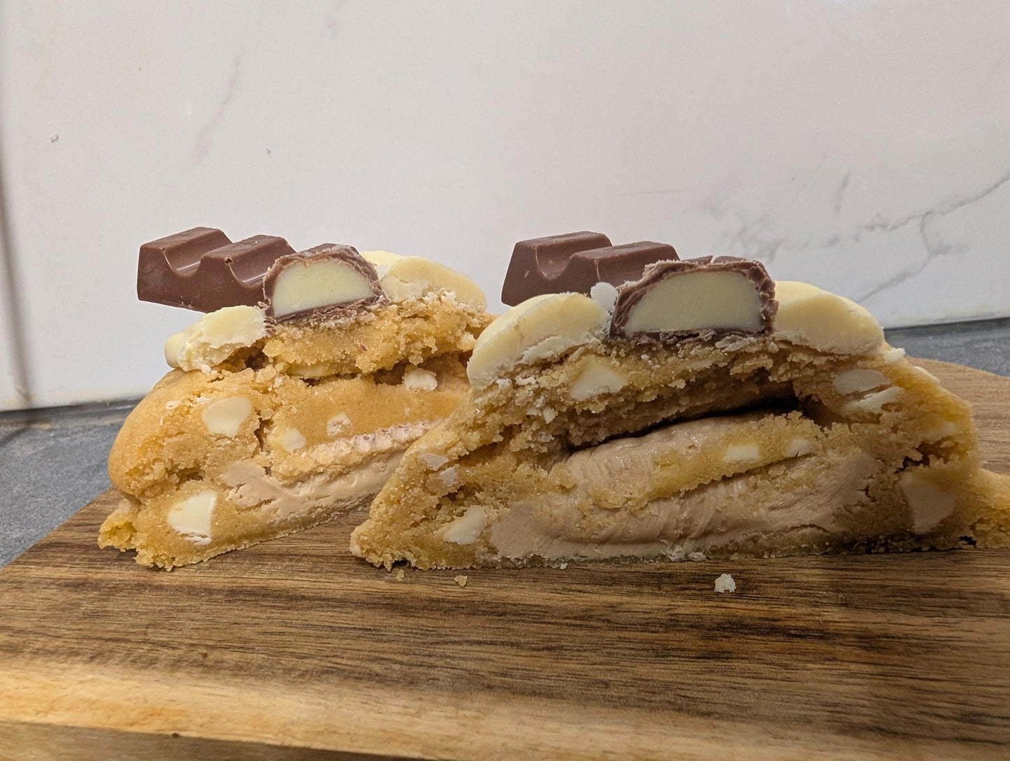 Gluten - Free Kinder Stuffed Cookie