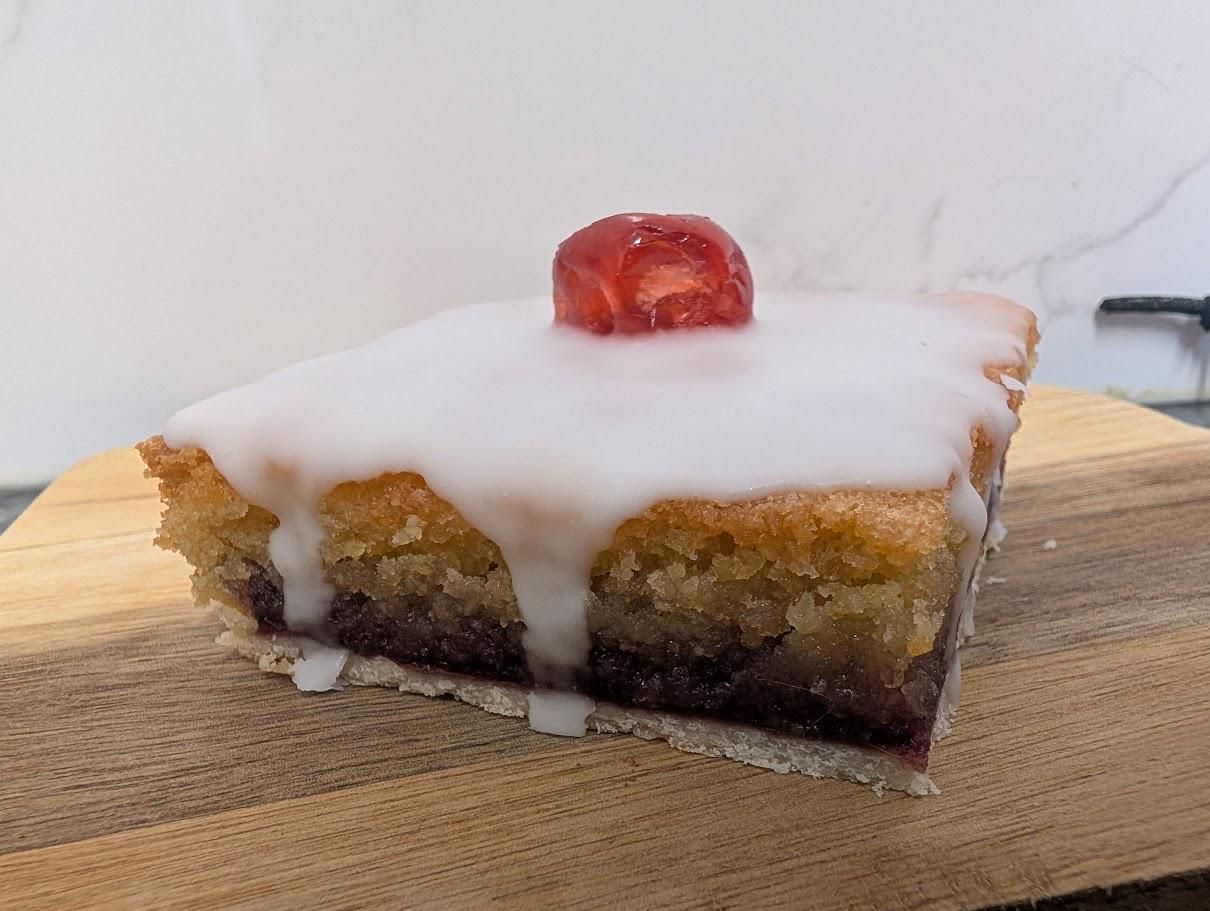 Gluten and Dairy - Free Bakewell Slice
